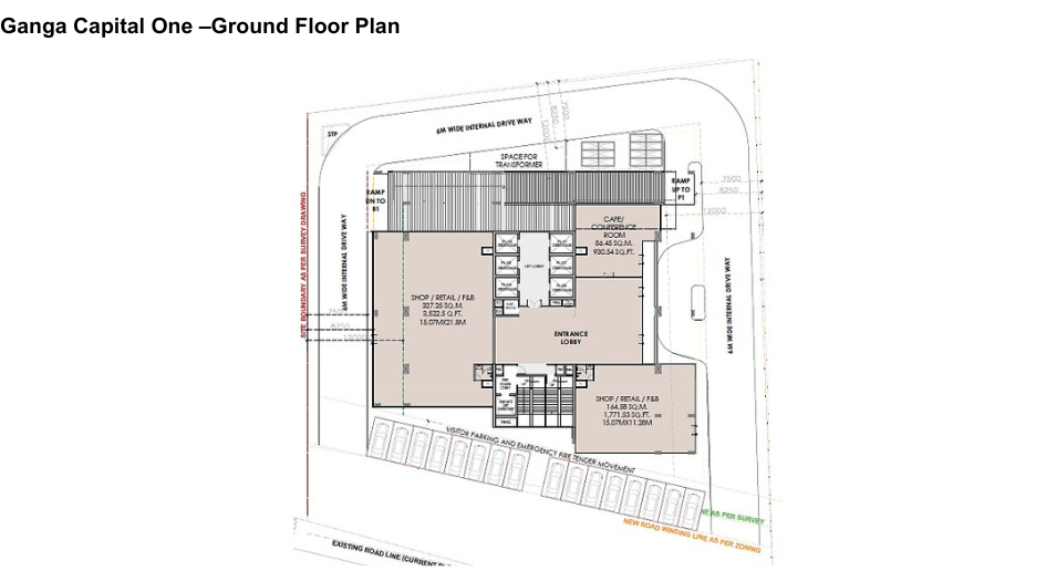 Ganga-Capital-One-Ground-Floor-Plan