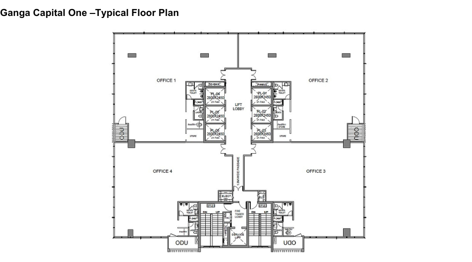Ganga-Capital-One-Typical-Floor-Plan